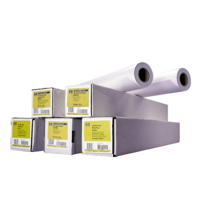 Univerzálny lepiaci papier HP, 106 mikrónov (4.2 mil) - 80 g/m2 (21 lbs) - 914 mm x 175 m , Q8751A