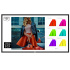 NEC LFD 50" MultiSync ME501 IR-2, 50" ME-Series Large Format Display, UHD, 400cd/m2, D-LED backlight, 18/7 proof,