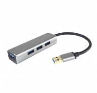 PremiumCord USB 3.0 Superspeed HUB 4-portový