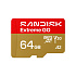 SanDisk micro SDXC karta 64GB Extreme GO (170 MB/s , UHS-I U3 V30)