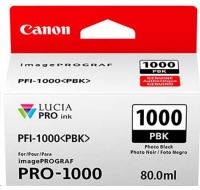 Canon BJ CARTRIDGE PFI-1000 PBK (nádržka s čiernym fotografickým atramentom )