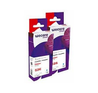 WECARE Armor kazeta pre CANON iP4850 (CLI526C), sada modrá, 2x10,5 ml