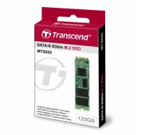 TRANSCEND SSD MTS820 120GB, M.2 2280, SATA III 6 Gb/s, TLC, objemové