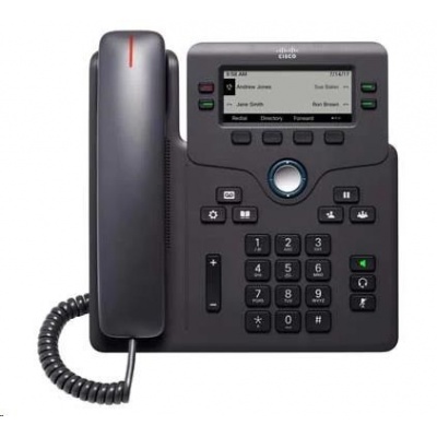 Cisco CP-6841-3PW-CE-K9=, VoIP telefon, 4line, 3,5" LCD, 2x10/100/1000, MPP, adaptér