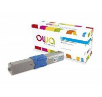 OWA Armor toner pre OKI C301, C321, MC332, MC342, 1500p, 44973535, modrá/kyanová