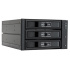 CHIEFTEC SATA/SAS Backplane CBP-2131SAS, 2 x 5.25" pozície pre 3 pevné disky SAS/S-ATA, Hot-Swap, celohliníkové