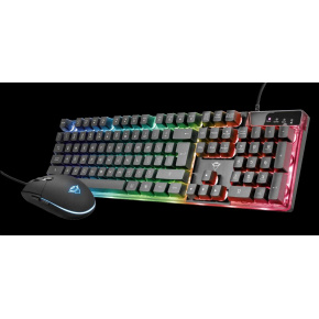 TRUST set klávesnica + myš GXT 838 Azor Gaming Combo CZ/SK
