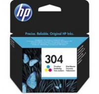 HP 304 Tri-color Ink Cartridge (100 pages)