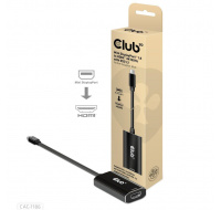 Club3D aktívny mini DisplayPort adaptér 1.4 na HDMI 4K120Hz s DSC1.2 M/F