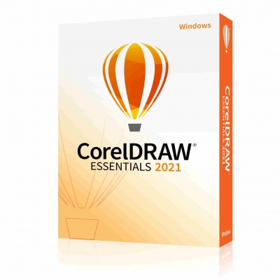 CorelDraw Essentials 2021 EN/ES/FR/NL/IT/SV - BOX