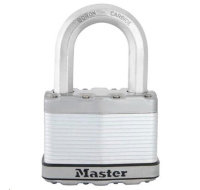 Master Lock Excell M15EURDLFCC titanový visací zámek - 64mm