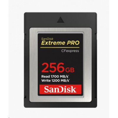 SanDisk Compact Flash 256GB Express Extreme Pro (R:1700/W:1200 MB/s)