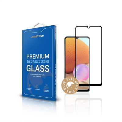 RhinoTech Hardened Protective 2.5D sklo pre Samsung Galaxy A32 (Full Glue)
