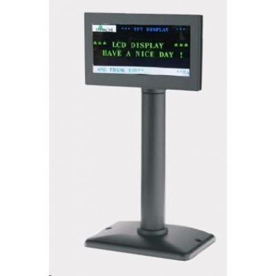 Birch LCD-50 Zákaznícky grafický displej, farebný TFT-LCD, 5", čierny, USB/RS232