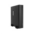Skriňa CHIEFTEC Compact Series/mini ITX, IX-06B-85W, čierna, 85W adaptér