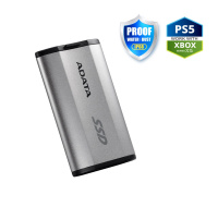 ADATA External SSD 4TB SD810 USB 3.2 USB-C, Stříbrná