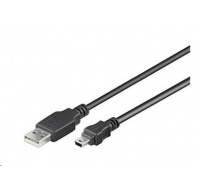 Kábel USB PREMIUMCORD 2.0 Kábel A-Mini B (5pin) 3 m