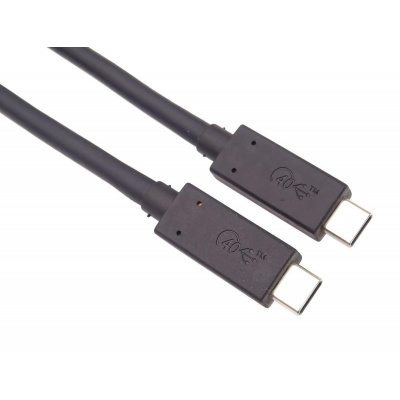 PREMIUMCORD USB4™ 40Gbps 8K@60Hz kábel Thunderbolt 3, 1,2 m