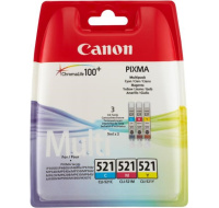 Canon CARTRIDGE pack CLI-521 C/M/Y SEC