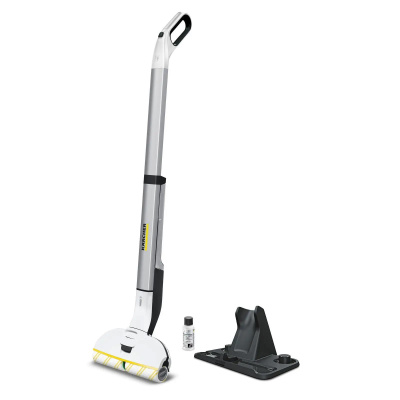 Karcher EWM 2 podlahová myčka, systém dvou nádrží, pro veškeré tvrdé podlahy, parkovací stanice, bílá