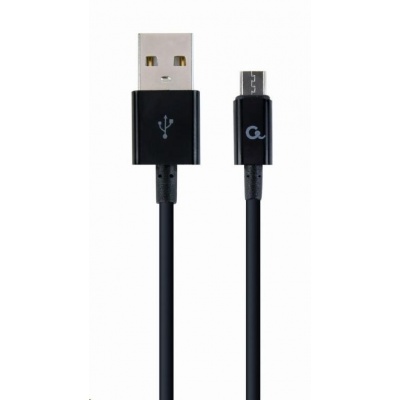 GEMBIRD Kabel CABLEXPERT USB 2.0 AM na MicroUSB kabel (AM/BM), 1m, černý