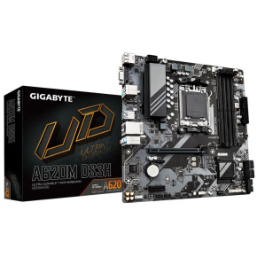 BAZAR - GIGABYTE MB Sc AM5 A620M DS3H, AMD A620, 4xDDR5, 1xDP, 1xHDMI, 1xD-Sub - Po opravě (Bez příšlušenství) BAZAR - GIGABYTE MB Sc AM5 A620M DS3H, AMD A620, 4xDDR5, 1xDP, 1xHDMI, 1xD-Sub - Po opravě (Bez příšlušenství)