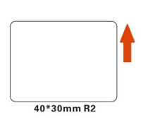 Niimbot štítky R 40x30mm 230ks White pro B21, B21S, B3S, B1