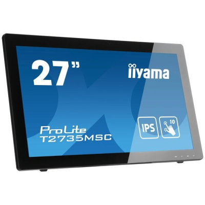 iiyama ProLite T2735MSC-B3, 68,6 cm (27''), kapacitná projekcia, 10 TP, Full HD, čierna