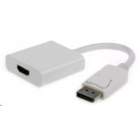 GEMBIRD DisplayPort na HDMI (M/F) biely