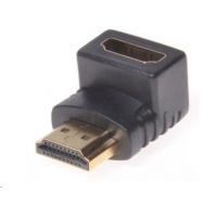 PREMIUMCORD HDMI M/F adaptér ohnutý do pravého uhla