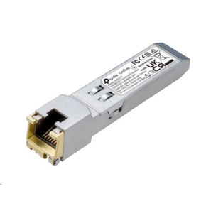 TP-Link OMADA SM331T SFP metalický modul 1Gb/s, RJ-45, 30m TP-Link OMADA SM331T SFP metalický modul 1Gb/s, RJ-45, 30m