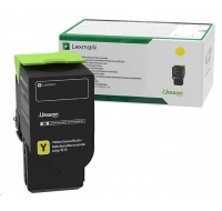 Lexmark žlutý Extra High cap. toner C242XY0 Return program pro pro C2425x,C2535x,MC2425x,MC2535x,MC2640x - 3 500 str