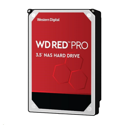 WD RED Pro NAS WD141KFGX 14 TB SATAIII/600 512 MB cache, 255 MB/s, CMR