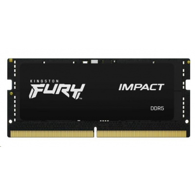 SODIMM DDR5 32GB 4800MHz CL38 (sada 2 ks) KINGSTON FURY Impact