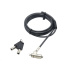 DICOTA Security Cable Nano Lock Ultra Slim masterkey 2.5x6 mm slot