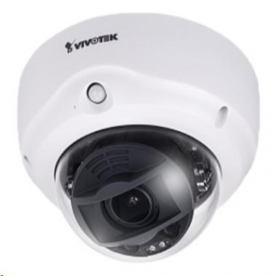 Vivotek FD9165-HT-A, 2Mpix, 60sn/s, H.265, motorzoom 4-9 mm (120-46°), DI/DO,PoE,Smart IR,SNV,WDR, MicroSDXC, vnútorný