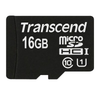 Karta TRANSCEND MicroSDHC 16GB Premium, Class 10 UHS-I 300x, bez adaptéra