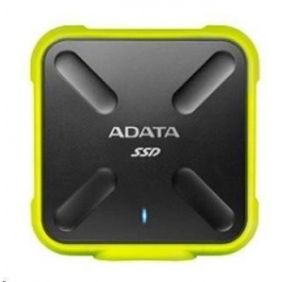 Externý SSD disk ADATA 512 GB ASD700 USB 3.0 čierna/žltá