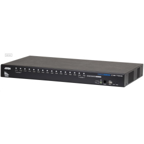 ATEN 16-portový HDMI KVMP USB, 2-portový USB HUB, zvuk