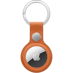 Apple AirTag FineWoven Key Ring - Fox Orange