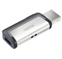 SanDisk Flash disk 256 GB Ultra, dvojitý USB disk typu C