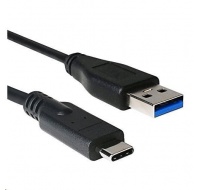 C-TECH USB 3.0 Kábel AM na USB-C (AM/CM), 2 m, čierny