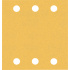 Bosch brusný papír EXPERT C470 se 6 otvory pro vibrační brusky 115 × 107 mm, G 120, 10 ks