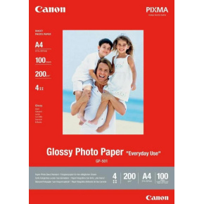Canon PAPIER BJ MEDIA GP-501 A4 100 LISTOV Canon PAPIER BJ MEDIA GP-501 A4 100 LISTOV