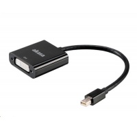 Pasívny adaptér AKASA Mini DisplayPort na DVI, 20 cm