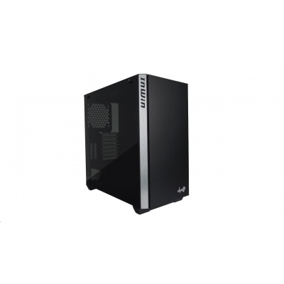 IN WIN case 216, mid tower, 220mm PSU, 166mm ventilátor,, 2xHDD, 5xSSD, 2x USB 3.0 / HD Audio / čierna