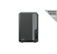 Synology DS224+ DiskStation (2C/CeleronJ4125/2,0-2,7GHz/2GBRAM/2xSATA/2xUSB3.2Gen1/2xGbE)