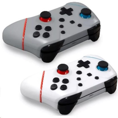 Armor3 NuChamp Wireless Controller Pack for Nintendo Switch (2in1) (White, Silver)