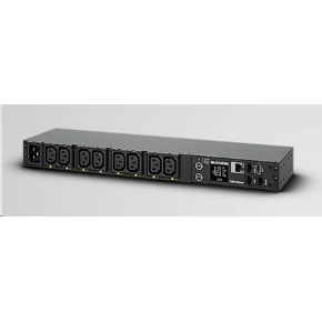 CyberPower Rack PDU, prepínané a merané, 1U, 16A, (8)C13, IEC-320 C20