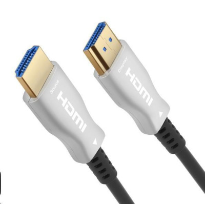 PREMIUMCORD HDMI optický kábel s vysokou rýchlosťou s Ether. 4K@60Hz, 10 m, M/M, pozlátené konektory